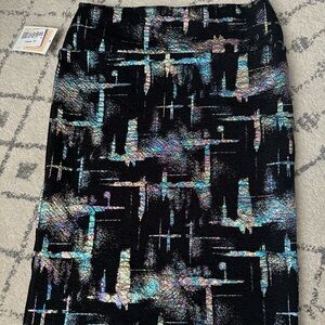 LuLaRoe Cassie Skirt Elegant Collection Size M